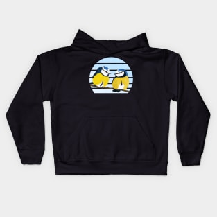 jz.birds Blue tit Bird Animal Art Kids Hoodie